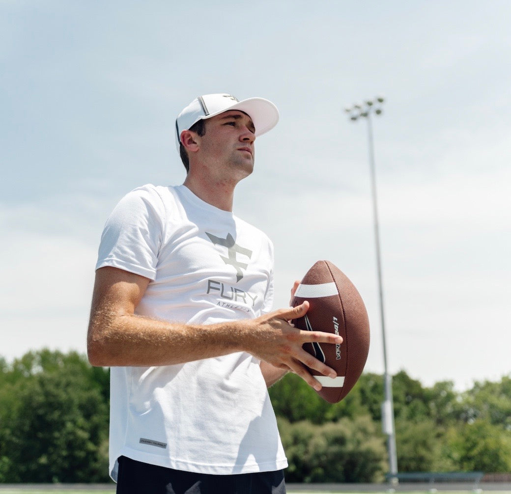 All day comfortable All-In being worn on the football field