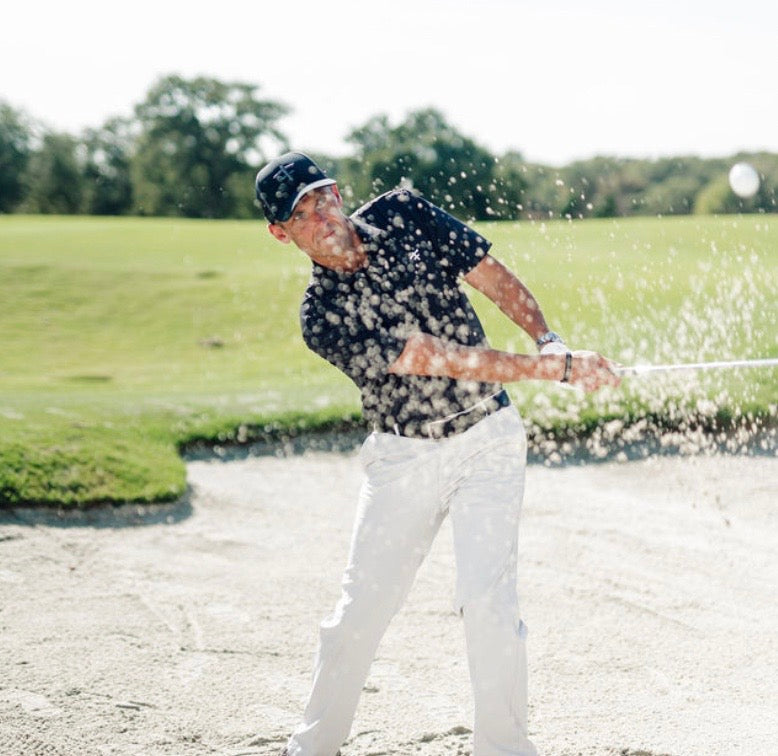 Sand Bunker shot water resistant hat splash golf ball