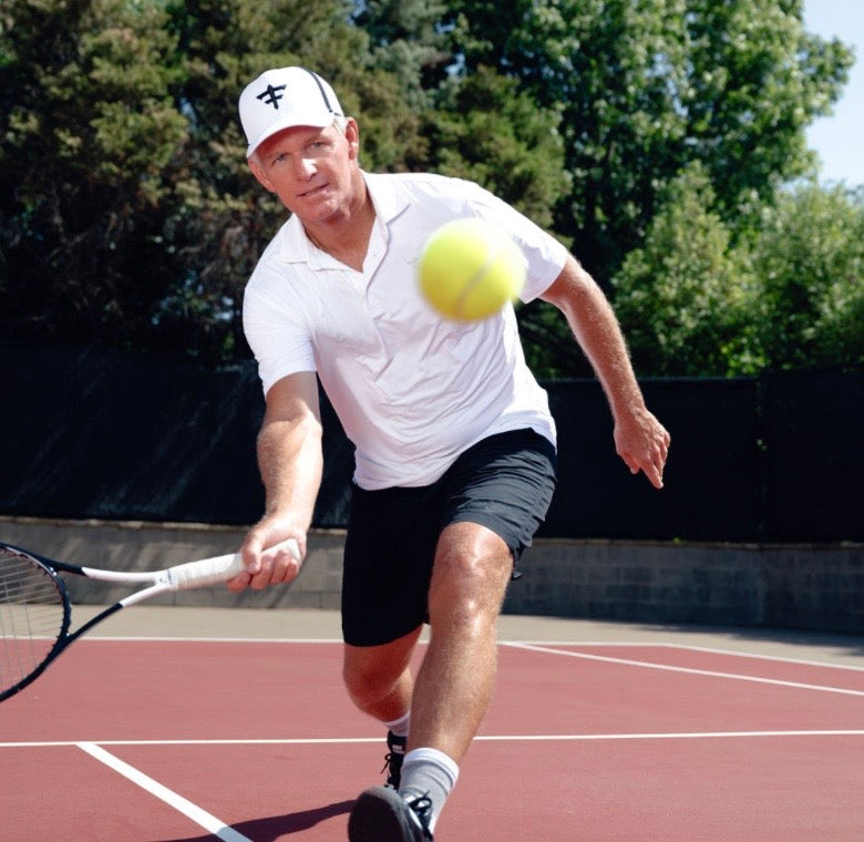 Mens tennis performance hat worn by Mark Knowles