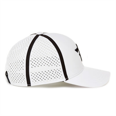 white black golf hat#color_white-black